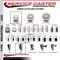 Service Caster 3'' Nylon Swivel 1-1/4'' Expanding Stem Caster Set 2 Total Lock Brakes, 4PK SCC-EXTTL20S314-NYS-2-S-2-114 - alternate 5